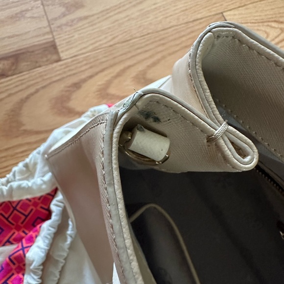 Tory Burch Robinson Colorblock Triangle Tote - Picture 11 of 11